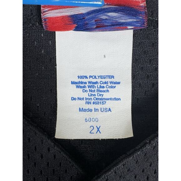 Vtg Majestic Arizona Diamondbacks Jersey Men’s 2XL Black Mesh MLB 90s USA - Picture 4 of 11